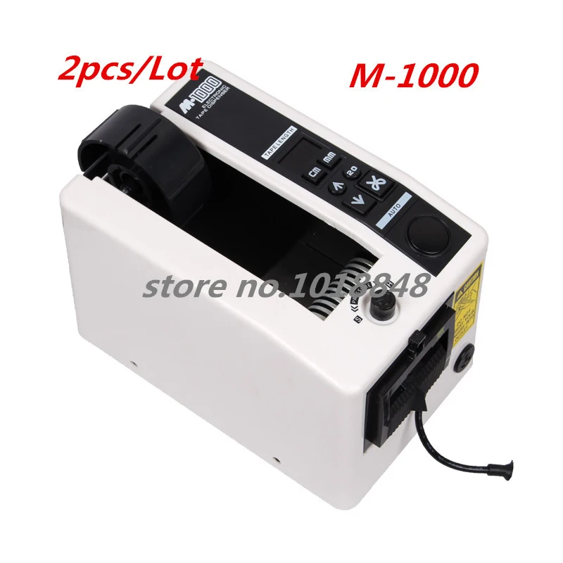 

2pcs/Lot 220V Automatic Tape Dispenser M-1000 Packing Cutter Machine /CE