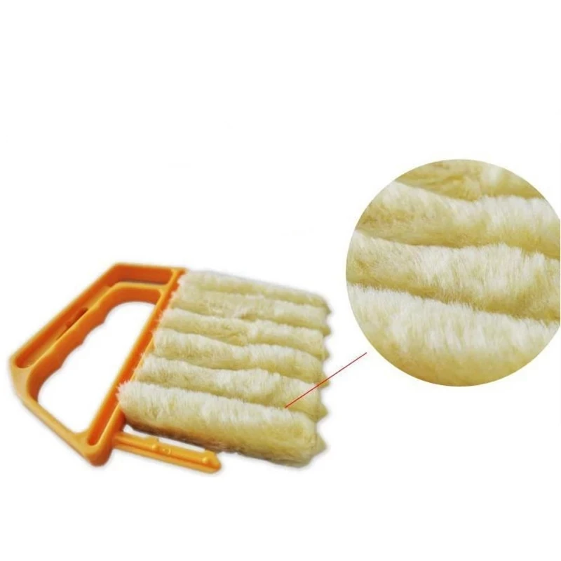 

Multifunction Window Cleaning Brush Home air conditioning Cleaning Tools Microfiber Venetian Blind Brush Kitchen Accessories