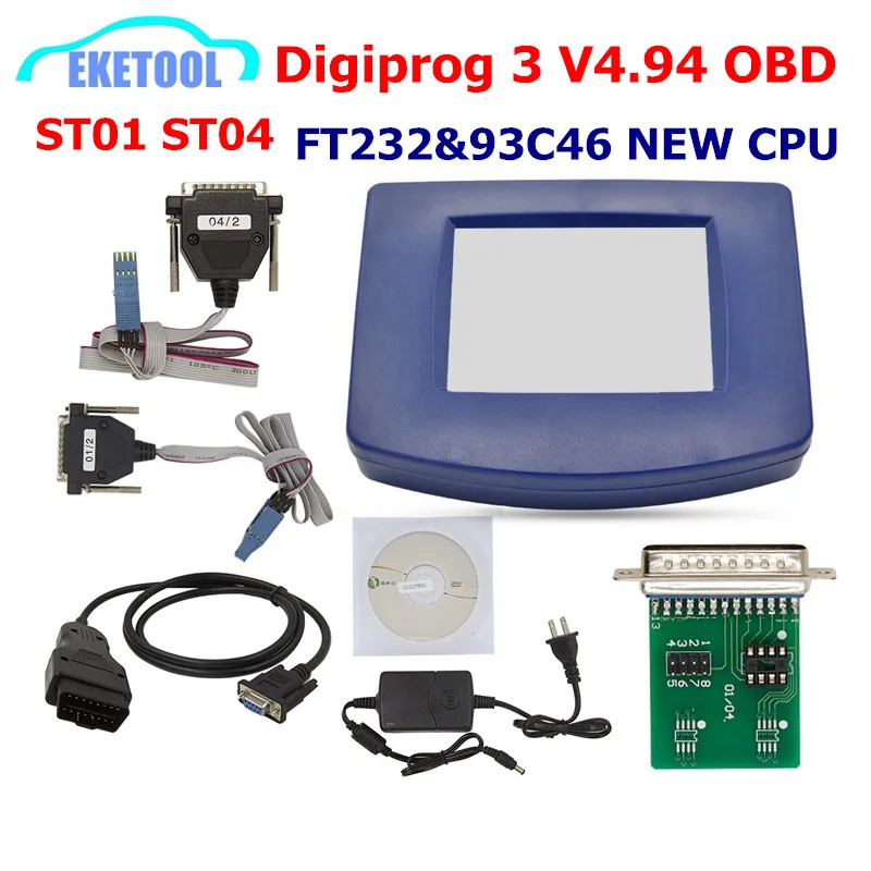 

Digiprog 3 V4.94 Professional Mileage Correction OBD With ST01 ST04 DIGIPROG3 Multi-Language Digiprog 3 OBD FT232BL New CPU