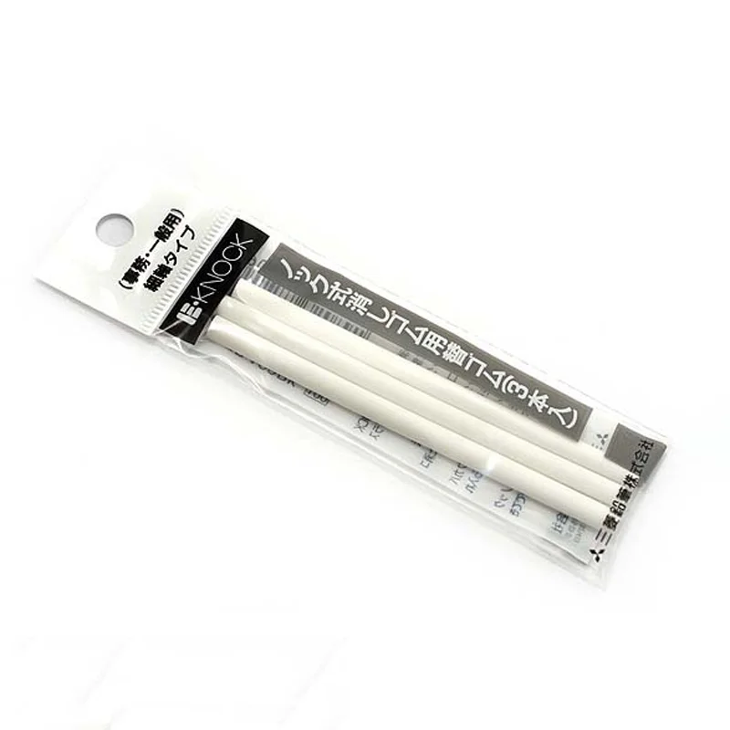 3 Pcs/pack Creative Pencil Eraser Refills Correction Rubber School