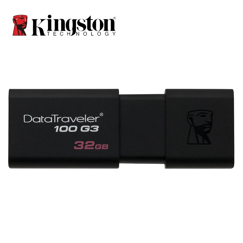 Kingston USB 3 0 флеш накопитель 32 Гб 64 128 ГБ Mental Pendrive Stick Ring Memoria DT100G3|kingston usb 3.0|kingston usb128gb |