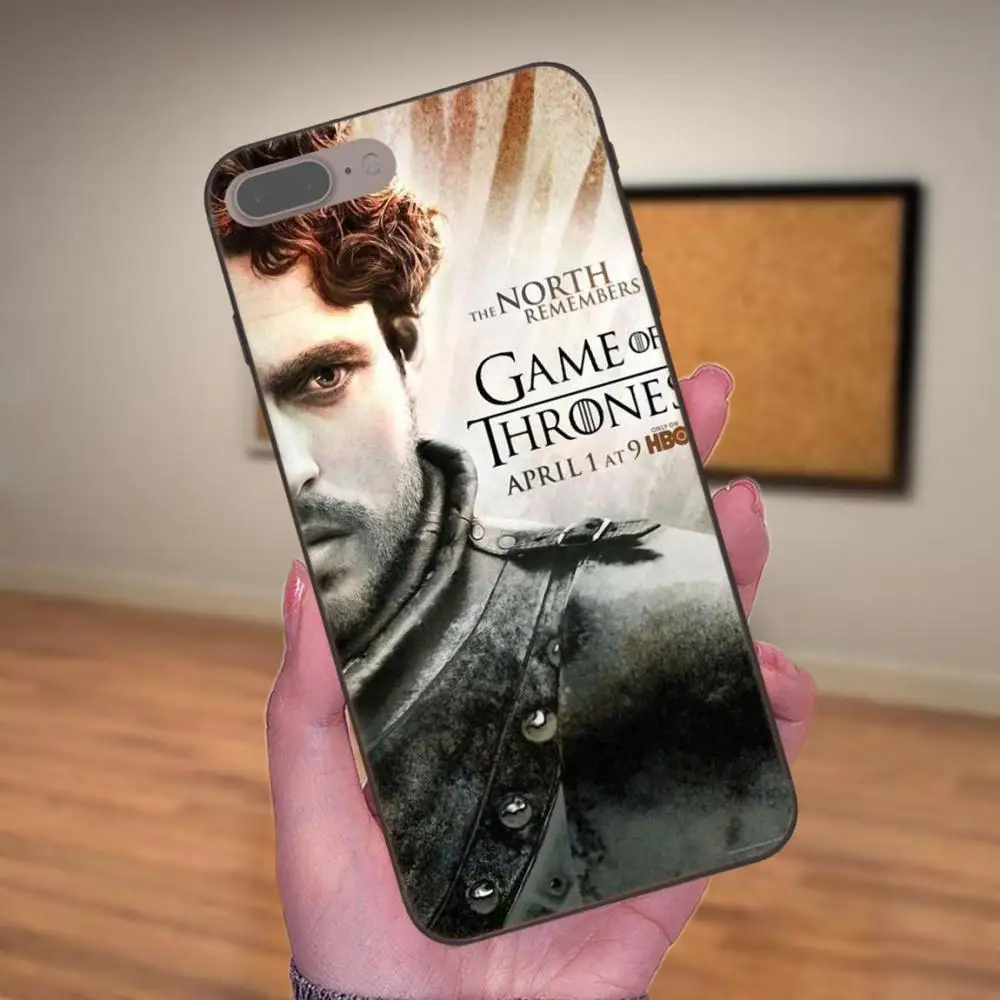 Для Apple iPhone 4 4S 5 5S SE 6 6S 7 8 Plus X XS Max XR чехлы из ТПУ Ретро игры престолов|Чехлы-накладки|
