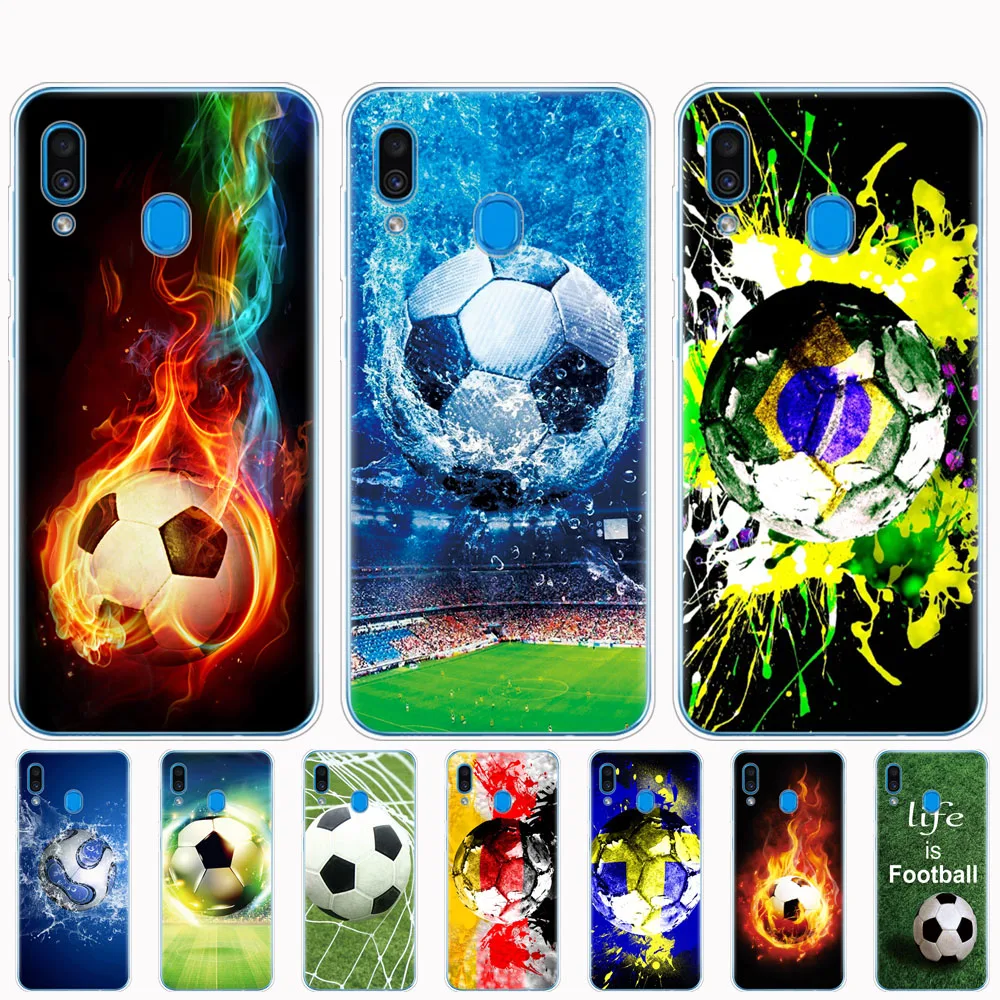 Case For Samsung A50 Case For Samsung Galaxy A50 A60 A10 A30 A40 A70 A 50 2019 A9 A7 2018 football brazil germany sweden