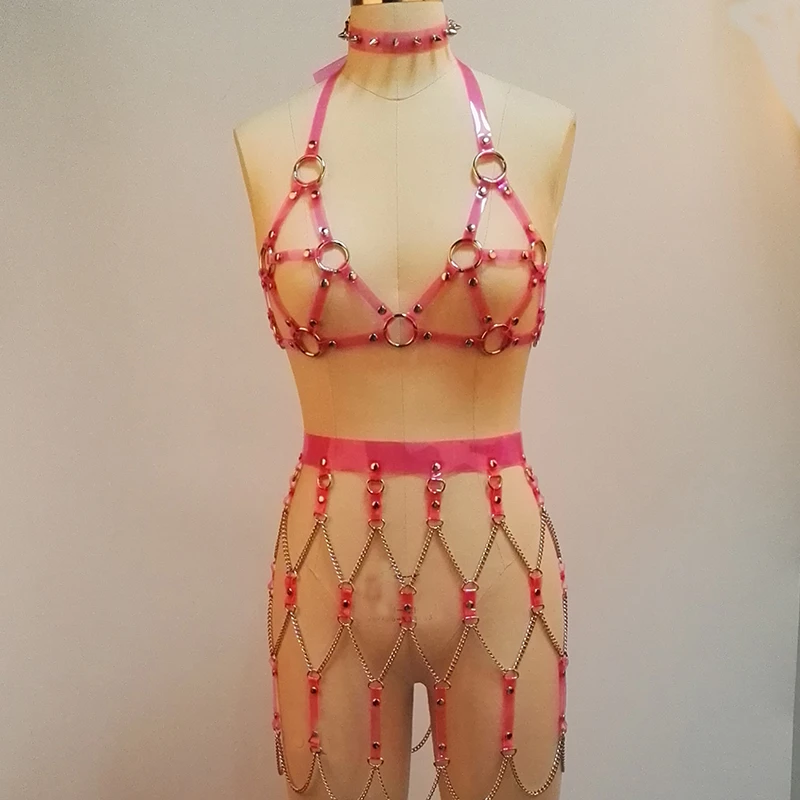 pvc bralet