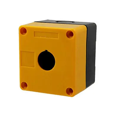 1-Hole Switch Box for 22mm 7//8/" PushButton Plastic Enclosure Power Push Button