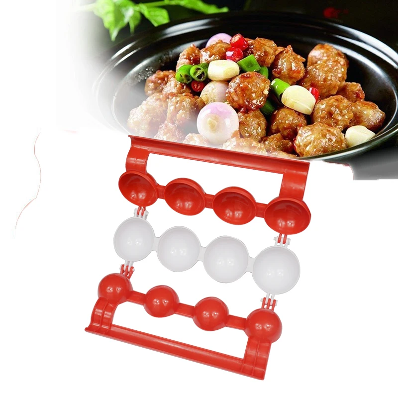 Новинка 1 шт. новинка изготовитель фрикаделек форма для мяса рыбного мяча