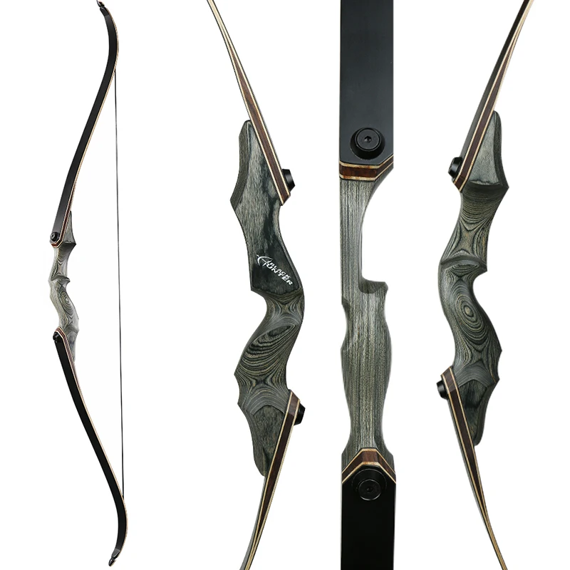 

1pc 30-50bls 60inch Archery Right Hand Takedown Recurve Bow Fiberglass Limbs For Practice Outdoor Hunting Shooting Sports