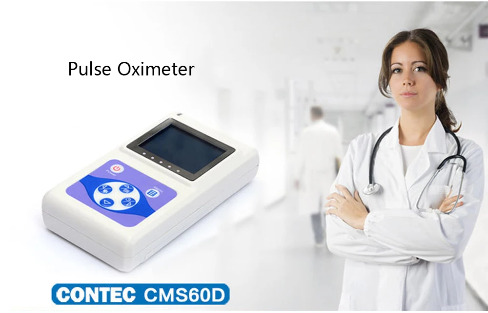 

CONTEC Blood Oxygen Saturation Monitor SpO2 Storage Function Real-Time Data Uploaded PC Oximeter Infant Kids Fingertip