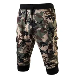 Новые мужские Camo Jogger тренировочные шорты летние повседневные бермуды Masculina мужские Activewear гей модные камуфляжные мужские короткие штаны