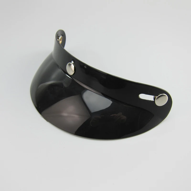 Free shipping 3 snap casco open face vintage motorcycle helmets visor