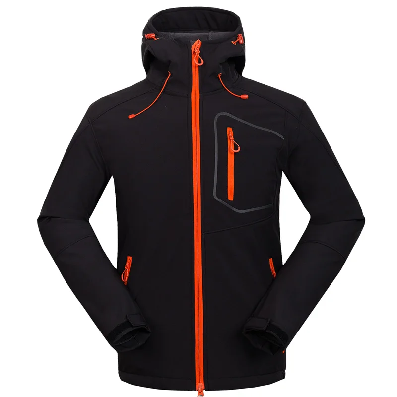 Buy Men Waterproof Soft Shell Windbreaker Jacket