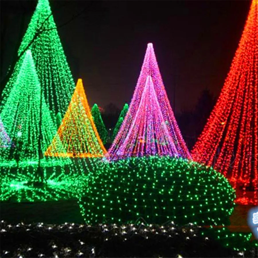 50M/400 100M/600 LED Fairy LED String Light Outdoor Waterproof AC220V Holiday String Garland For Xmas Christmas Wedding Party 50M/400 100M/600 LED Fairy LED String Light Outdoor Waterproof AC220V Holiday String Garland For Xmas Christmas Wedding Party