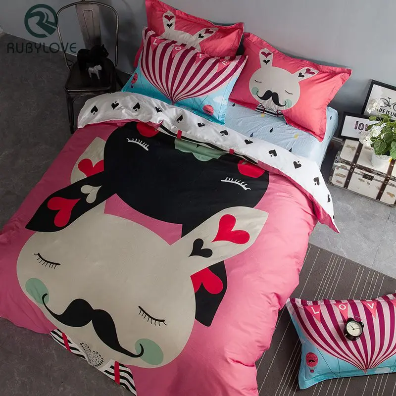 بسيطة الأوروبي نمط الفراش مجموعة 4 قطع 100% ٪ ورقة السرير غطاء لحاف/غطاء السرير سادات المنسوجات نوم