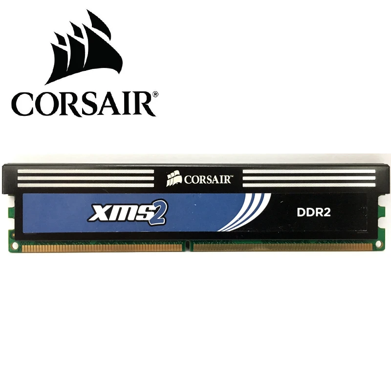 قرصان 2 GB DDR2 PC2 6400 800 Mhz 800 Mhz PC ذاكرة عشوائية Ram ميموريال وحدة الكمبيوتر ذاكرة وصول عشوائي مكتبية 2X2 GB = 4G