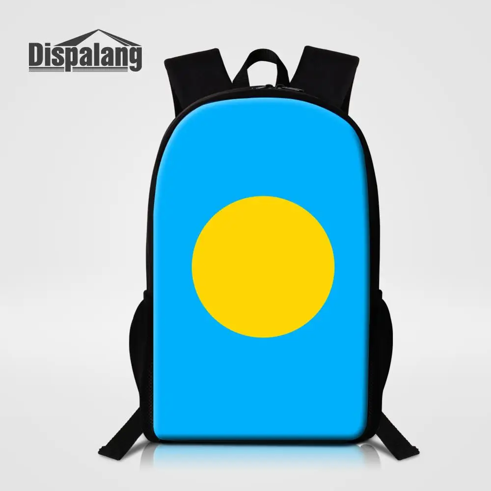 Dispalang Национальный флаг печати Школьный рюкзак Детская книга Сумка Флаг США дизайн рюкзак школьный ранец Повседневный Рюкзак - Цвет: Телесный