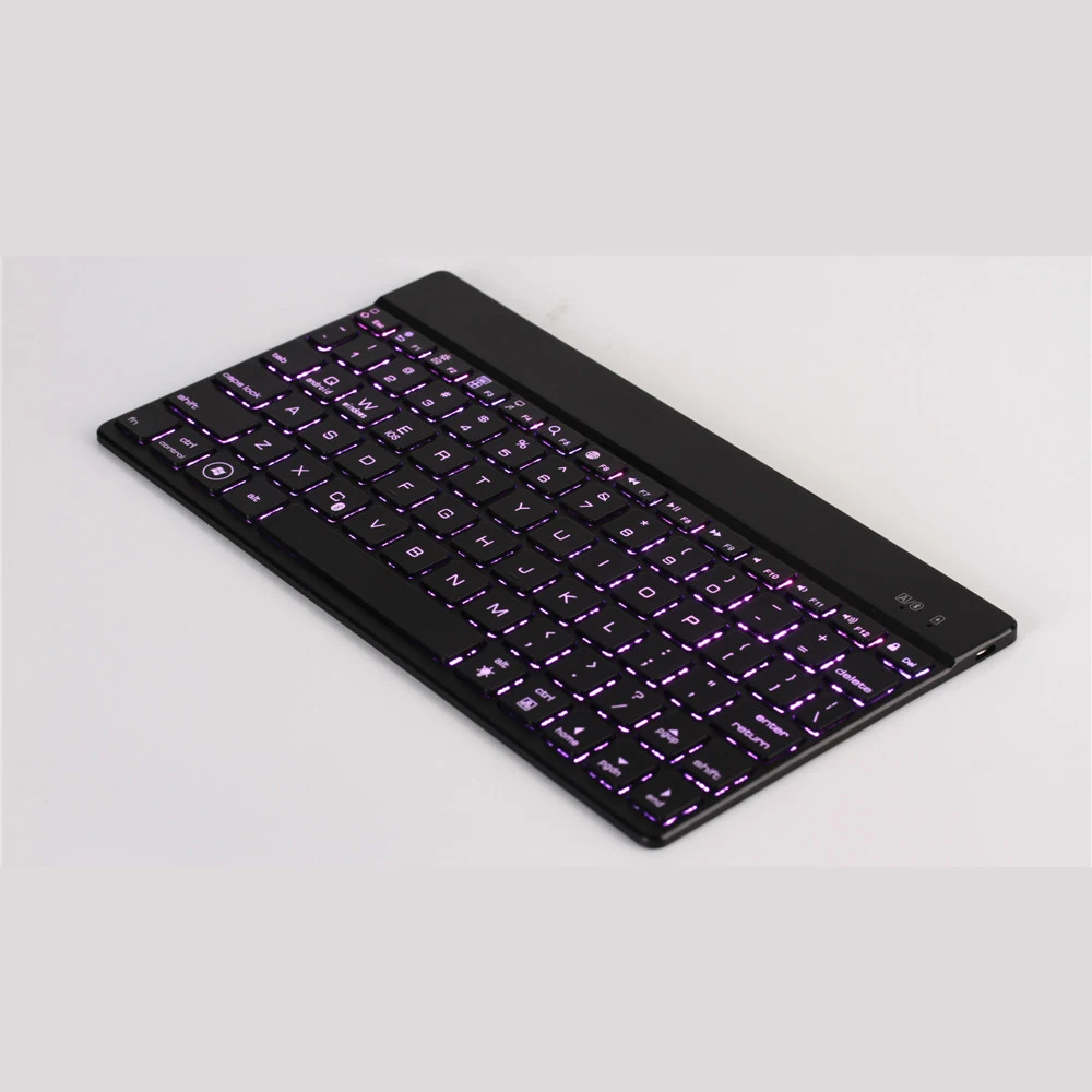 

Wireless Bluetooth Keyboard for Tablet Laptop PC Computer Support IOS Android Windows System With 7 colors LED Backlight