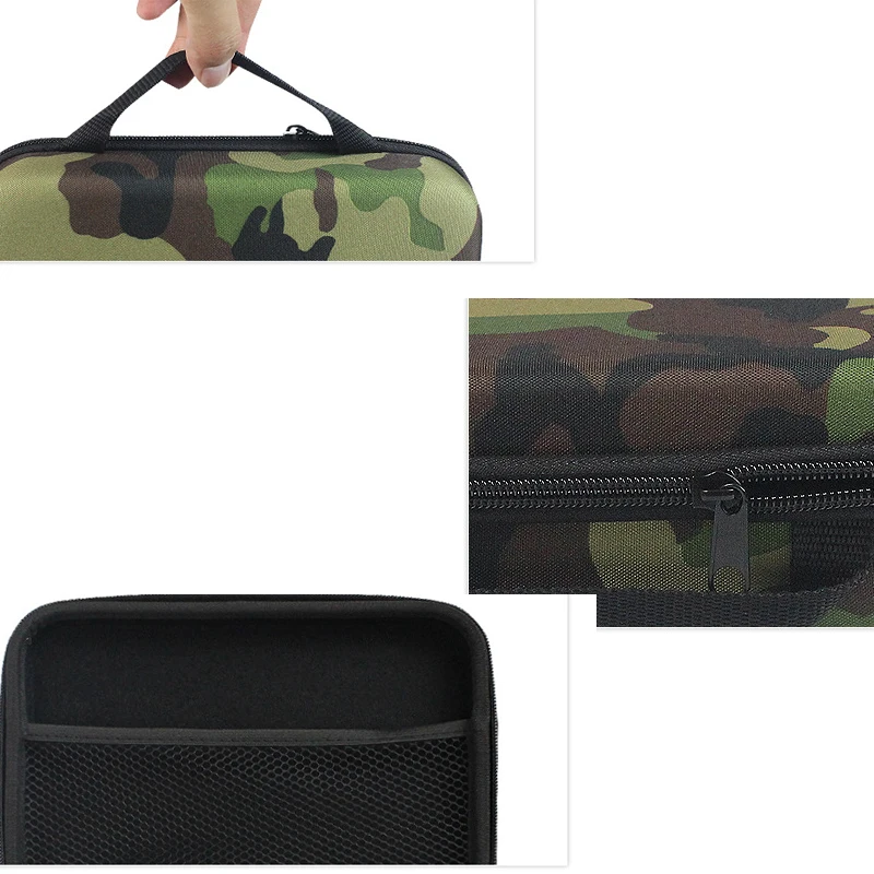 Sports Camera Portable Storage Bag Waterproof Case Camouflage EVA Box handbag For Gopro Hero 7 6 5 4 Xiaomi Yi SJCAM Accessories (3)