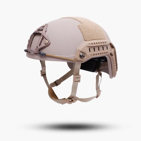 NIJ IIIA военный шлем БЫСТРЫЙ баллистический шлем арамидный пуленепробиваемый hel Военная тактика спецназ с высоким вырезом баллистический Тактический шлем - Цвет: Photo Color
