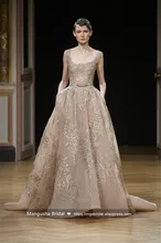 2017 neue Design Abendkleid Luxus Perlen Ballkleid Trägerlosen Ärmellose Kleider Cocktail Party Robe De Mariage MY1207-15