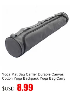 78 см длинный цилиндр сумка для йоги спортивная сумка для мужчин и женский спорт, фитнес сумки большой емкости Коврик для йоги сумки высокого качества холщовый материал