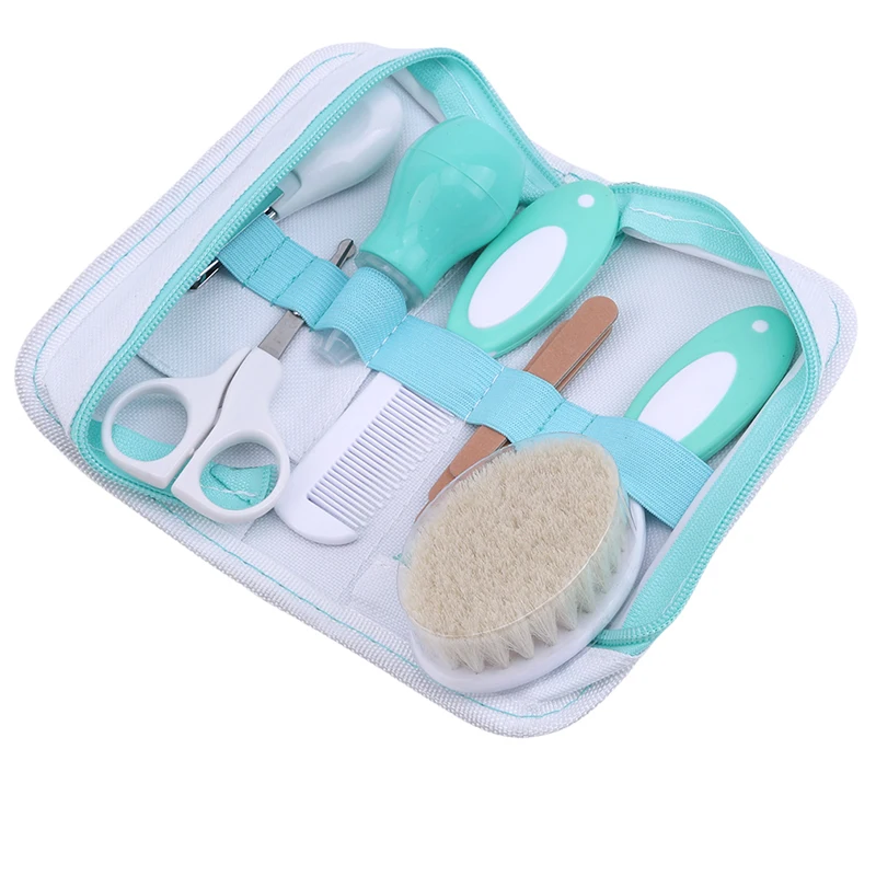1 Набор инструментов для ухода за ребенком, детский набор для ухода за ногтями и волосами в носу, расческа, набор кистей, набор для ежедневного ухода за новорожденными