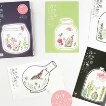 MURAN whishing бутылка открытка Письмо бумага поздравительная открытка Закладка DIY 1 лот = 1 упаковка = 25 шт