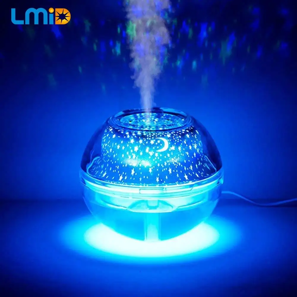 LED Night Light Moon Lamp Star Projector Luminaria Ocean Universe Sky