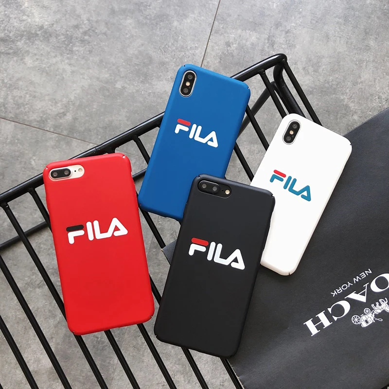 

Hard Plastic Matte Cover Case for iPhone 7 8 Plus 7Plus 8Plus 6 6s Cases Sports brand Capa para Fundas For coque iPhone X Xr Max