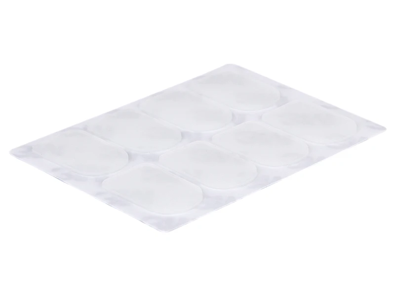 8pcs Clarinet Soprano Saxophone Sax Mouthpiece Patches Pads Cushions 0.8mm Clear Parts & Accessories 