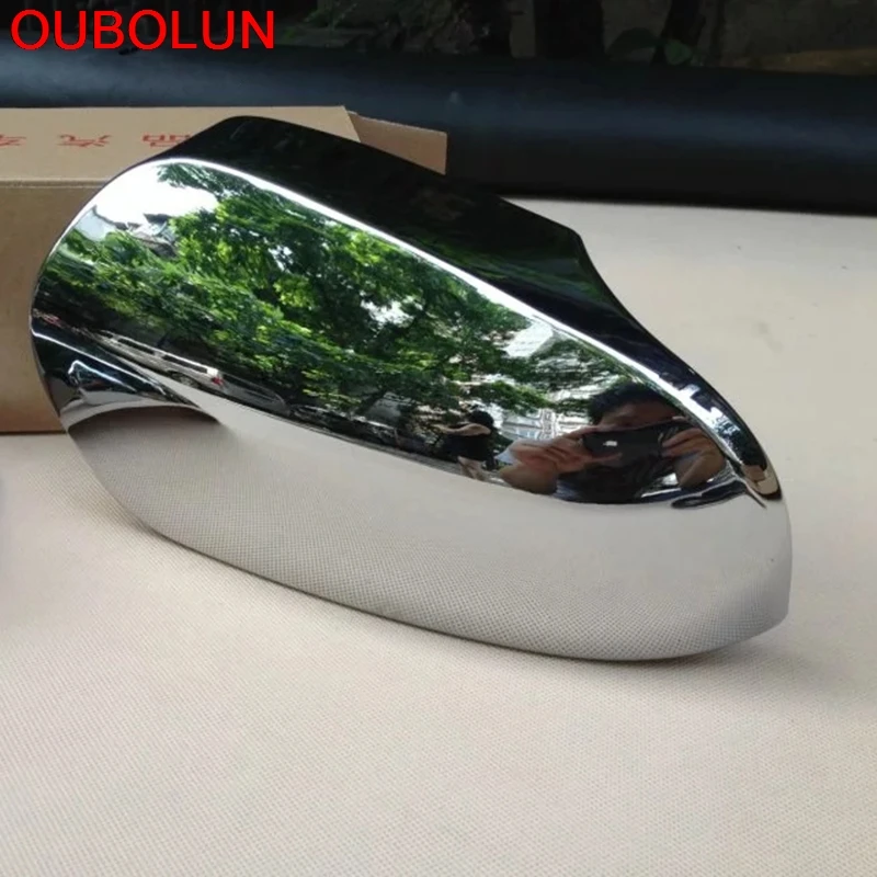 OUBOLUN для Toyota Yaris Vitz 2017 2018 накладка на зеркало заднего вида автомобиля отделка