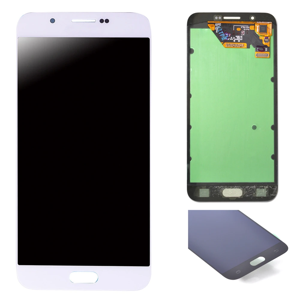 

100% Tested LCD Display Touch Screen Digitizer Assembly 5.7'' AMOLED With Free Tools For Samsung A8 2015 A8000 A800 A800F