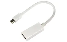 500pcs/lot Mini DisplayPort Display Port Mini DP to HDMI Adapter Cable For Apple Mac Macbook Pro Air whole sale