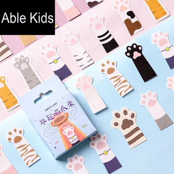 

45pcs /Pack Cute Cats Paw Adhesive DIY Sticker Stick Label Notebook Album Diary Computer Decoration