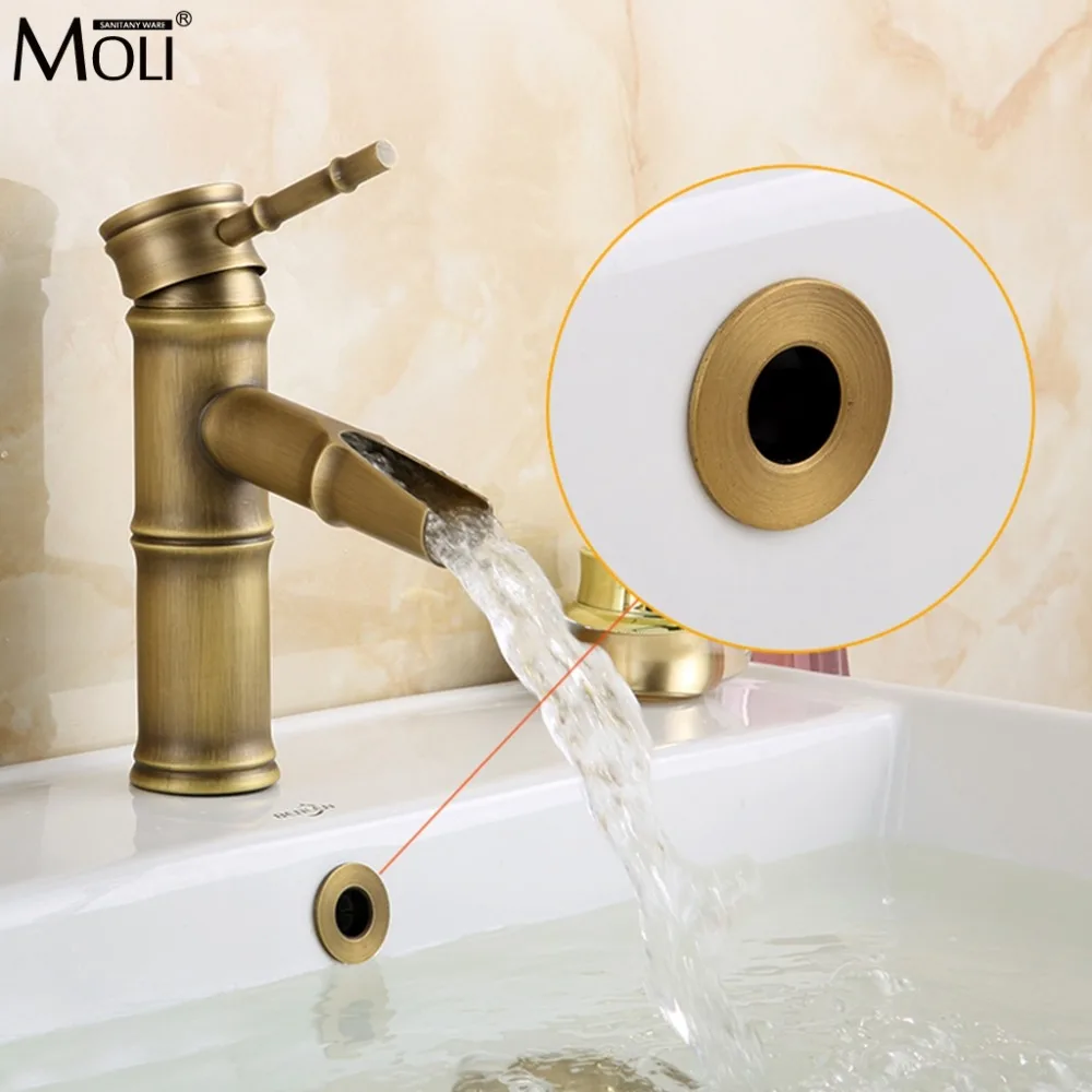 Basin Faucet Sink Overflow Cover Brass Bronze Six foot ring Bathroom Product Basin Tidy Insert