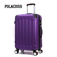 20″24″28″inch Trolley suitcase luggage rolling spinner wheels Pull Rod trunk Women Girl traveller case boarding bag customs lock