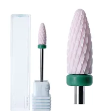 Прямые продажи! Розовая стандартная модель 1 шт Pro керамический сверло для ногтей электрическая для маникюра ногтей Педикюр резак машина инструменты