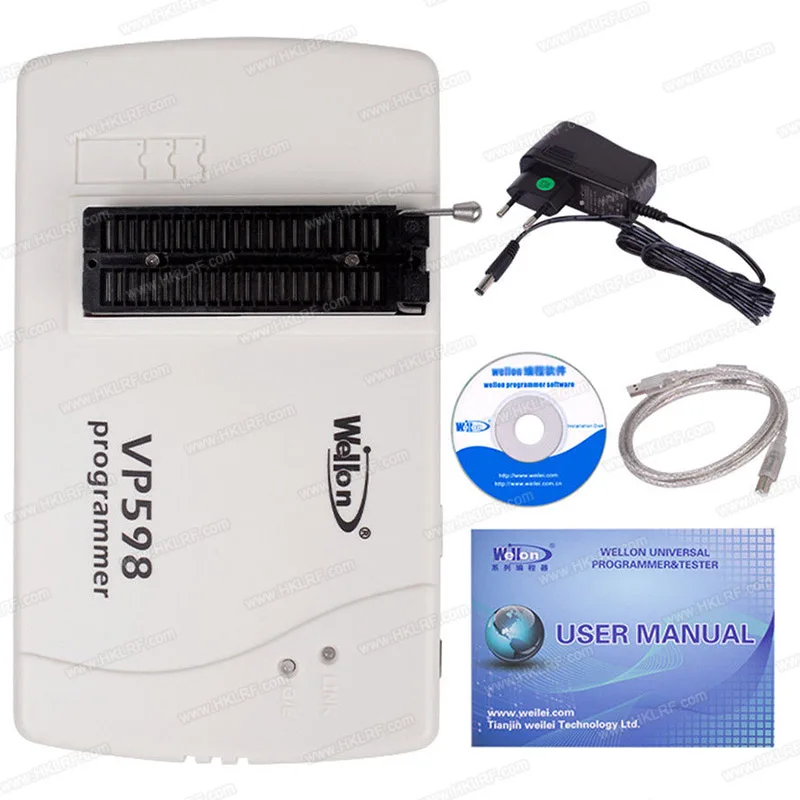 

Wellon VP598 Universal Programmer Auto ECU Chip Tunning Auto Programming Tool Upgrade version of VP390/VP-390
