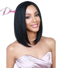 Unprocessed Brazilian Virgin Hair Bob Style Full Lace Wig & Lace Front Wig Natural Color Silk Straight Human Hair Wigs