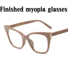 Ретро Круглые очки для глаз мужские и женские ультрасветлые при миопии очки студенческие кошачьи близорукости очки готовые-1-1,5-2-2,5 TO-4NX