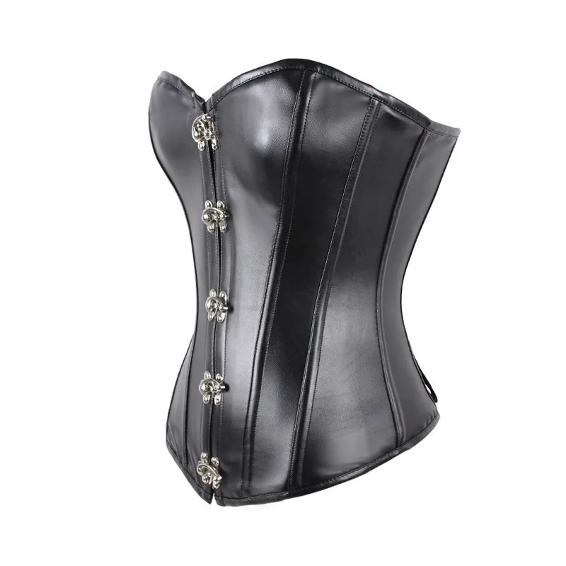 black leather corset (3)