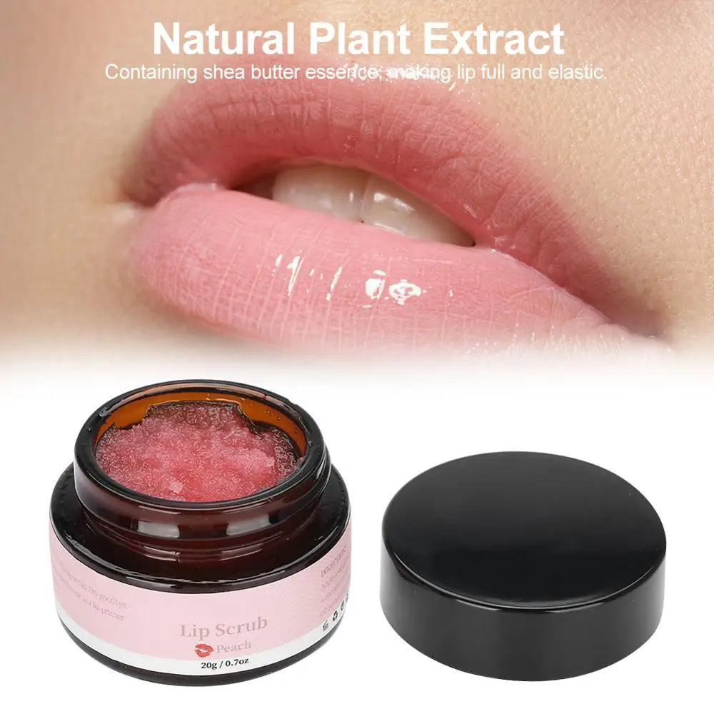 

20g Lip Exfoliator Lip Scrub Exfoliating Gentle Remove Dead Skin Moisturizing Lip Nourishing Lipstick Balm cream Lip Care
