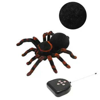 

Remote Control Soft Scary Plush Creepy Spider Infrared RC Tarantula Kid Gift Toy