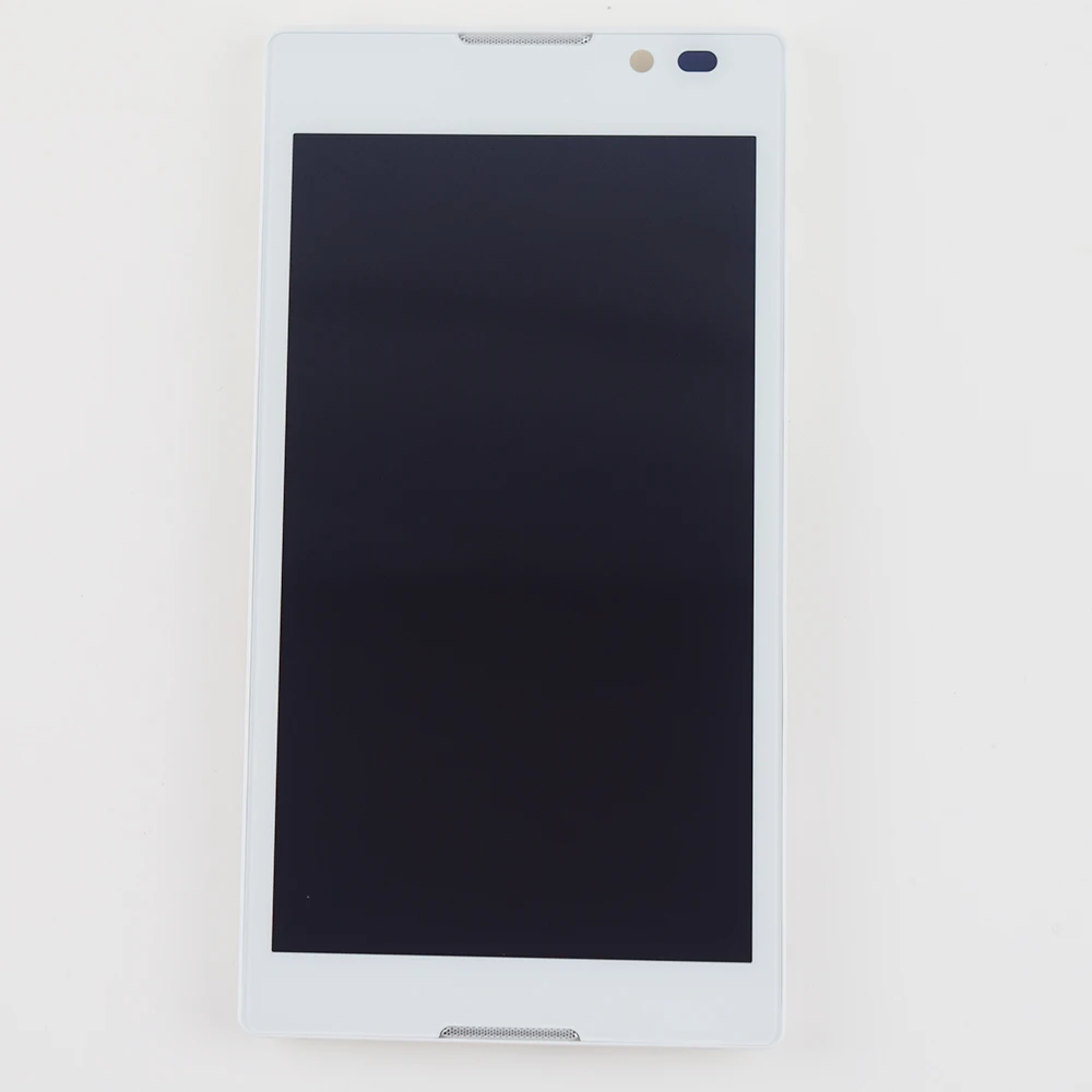 

For Sony For Xperia C S39H S39 C2304 C2305 LCD Display Monitor Screen + Touch Screen Digitizer Sensor Glass Assembly Frame