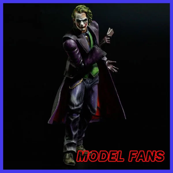 

MODEL FANS Joker Action Figure Play Arts Kai Bat Man 250MM Anime Model Toys Bat-man Playarts Joker Figure Toy