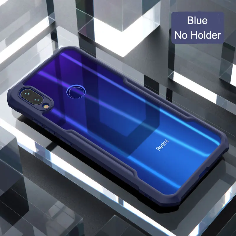 Для Xiaomi Redmi Note 7 кольцевой чехол XUNDD Airbag противоударный прозрачный PC TPU бампер задняя крышка для Redmi Note 7 Pro Чехол funda