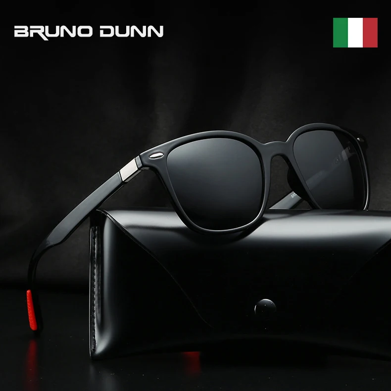 

BRUNO DUNN Retro BRAND DESIGN Classic Polarized Sunglasses Men Women Driving Sun Glasses UV400 Ray oculos de sol masculino 2019
