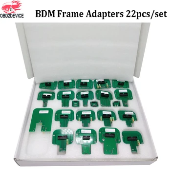 

Full Set 22pcs Adapters KTAG KESS BDM Probe Adapters ECU RAMP For BDM100 CMD100 ECU Programmer BDM Frame Adapter