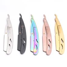 14*2 см Mr Rabbit брендовая мужская прямая Опасная бритва стальной складной нож для бритья инструменты для удаления волос бритва с лезвием M6102