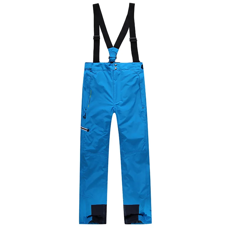 

Thickened Men Ski Pants Winter Outdoor Waterproof Combat Trousers Male Sports Snowboard Thermal Detachable Suspender Trousers
