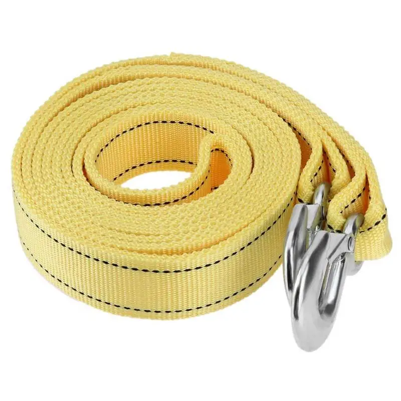 4m/13ft 5 Tons Car Van Tow Rope Heavy Duty Road Recovery Pull Towing